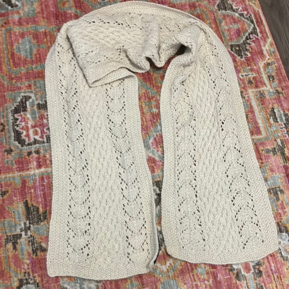 Irish made wool scarf